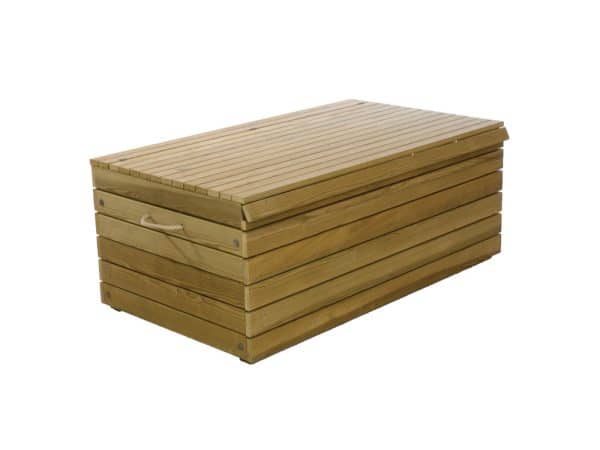 Arkku 1200x630x480mm, vihreä kestopuu